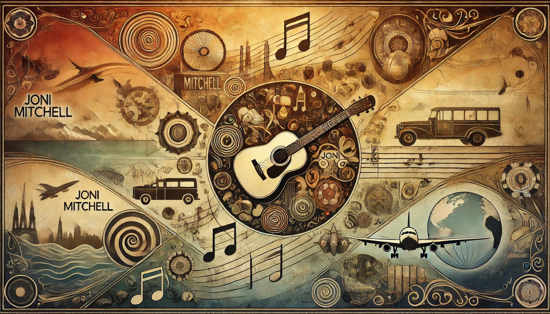 How Travelling Impacted Joni Mitchell And Her Music