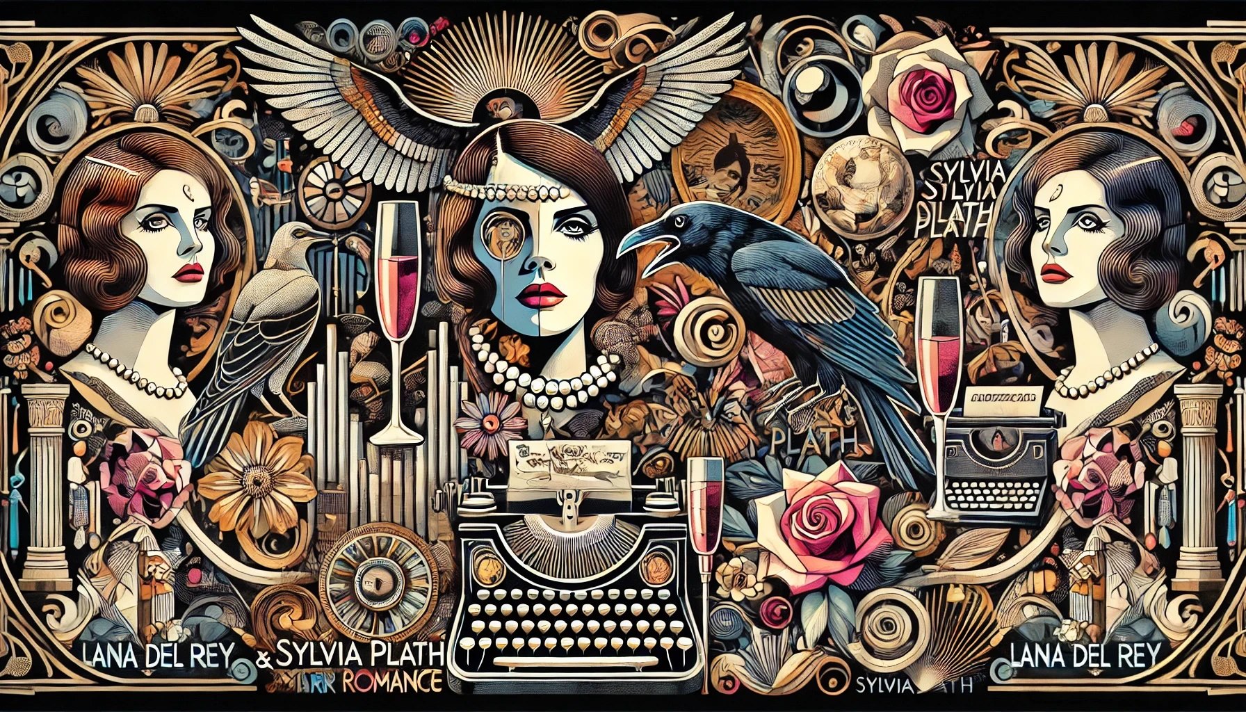 Lana Del Rey: Gatsby Glamour & Plaths Dark Romance in Lyrics