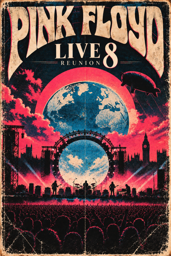 Pink Floyd’s Historic Live 8 Reunion
