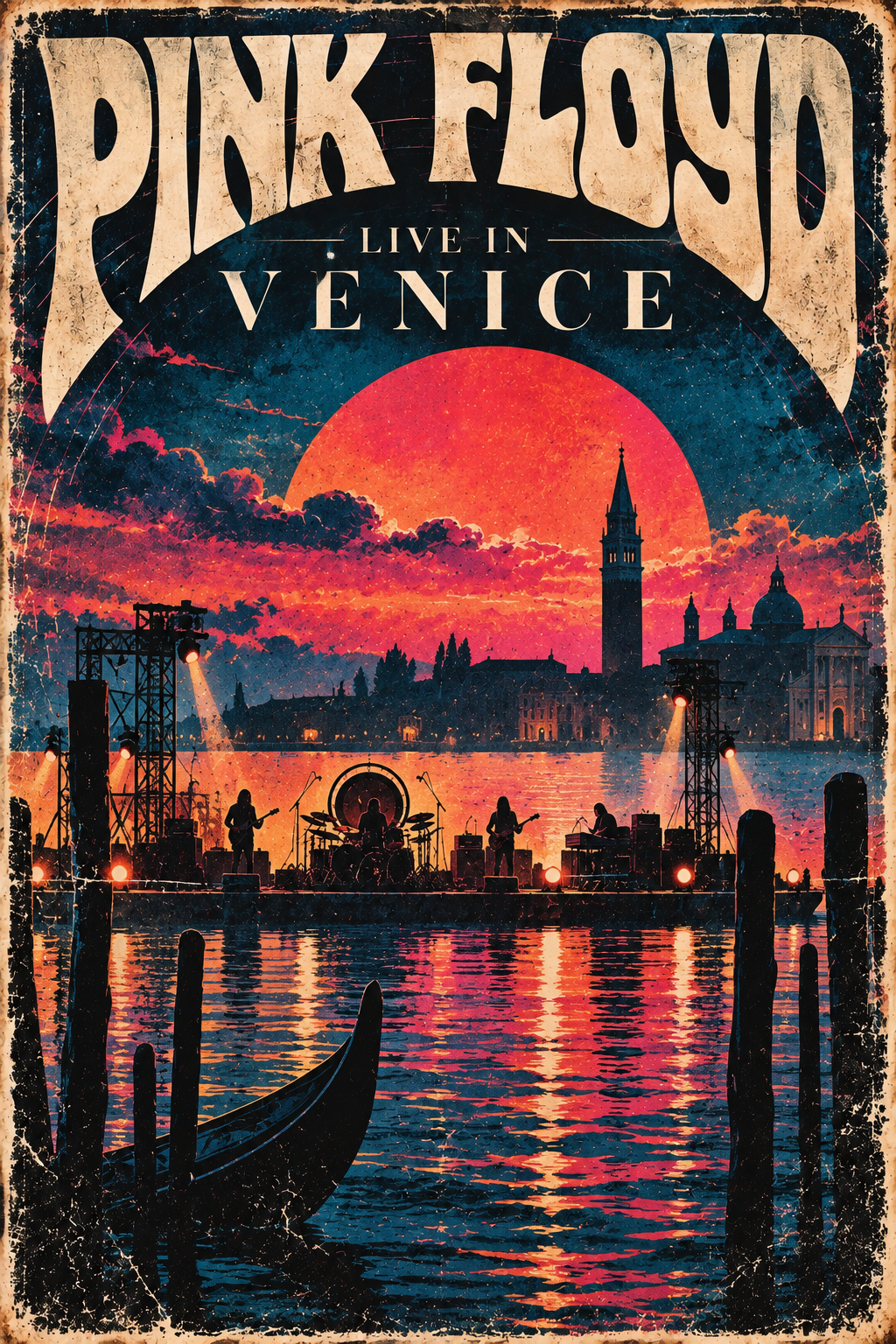 Pink Floyd’s Iconic Venice Concert: A Night on the Lagoon