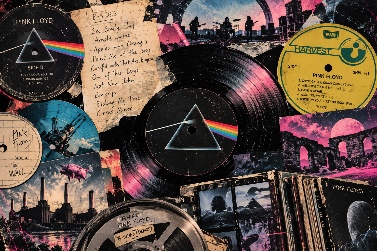 Exploring Pink Floyd: Albums, B-sides, Rarities & Legacy