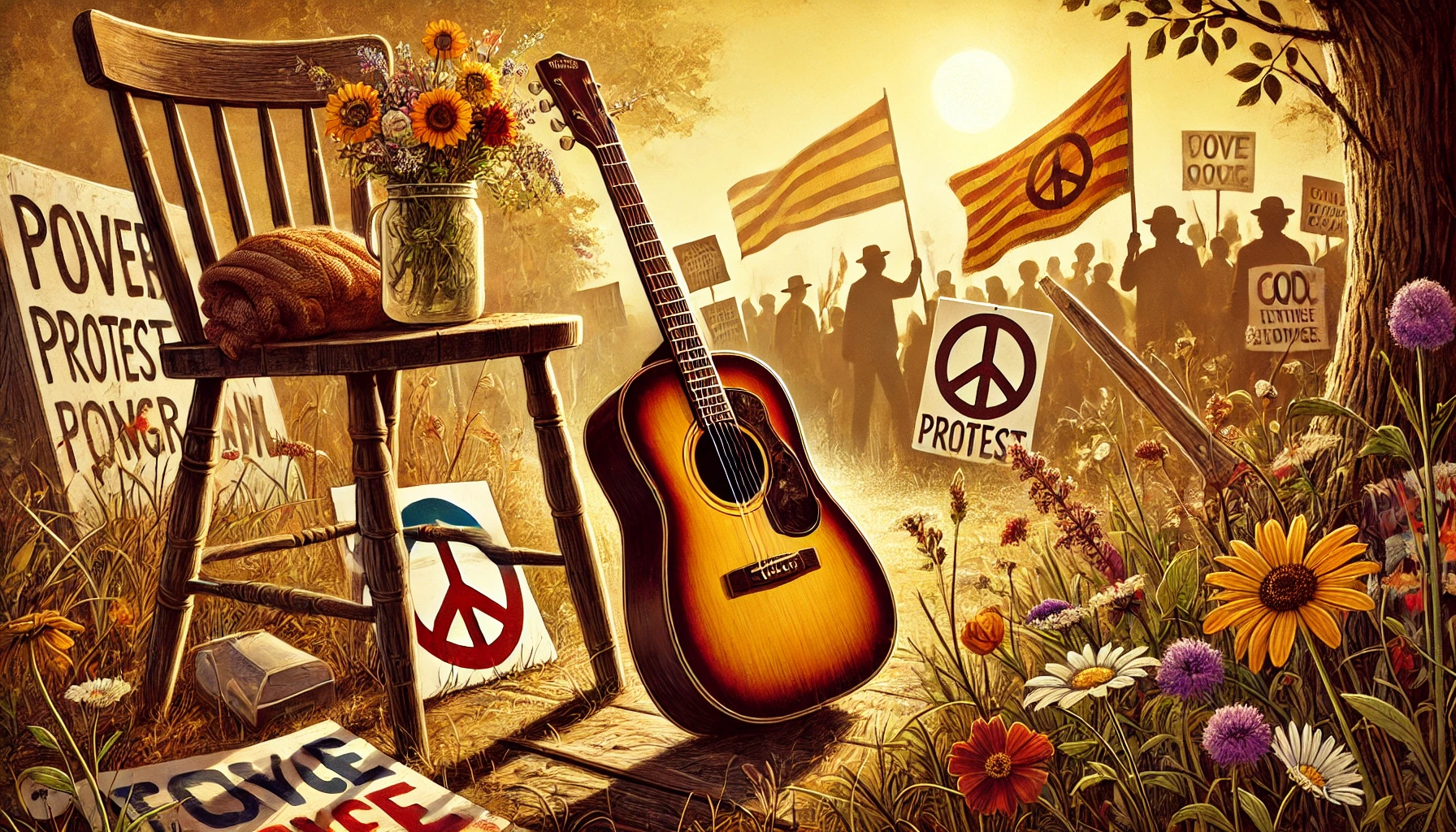 Essential 1960s Folk Songs: A Playlist of Protest and Hope