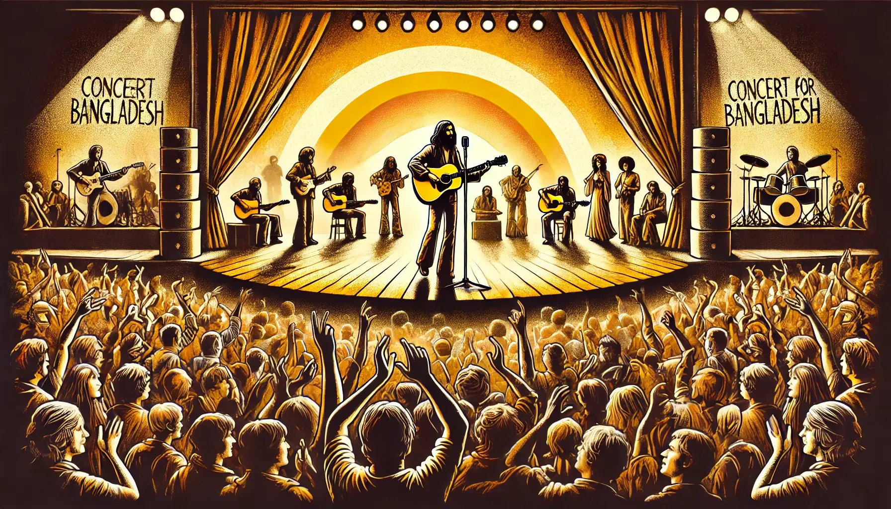 The Concert for Bangladesh: George Harrison’s Historic Benefit