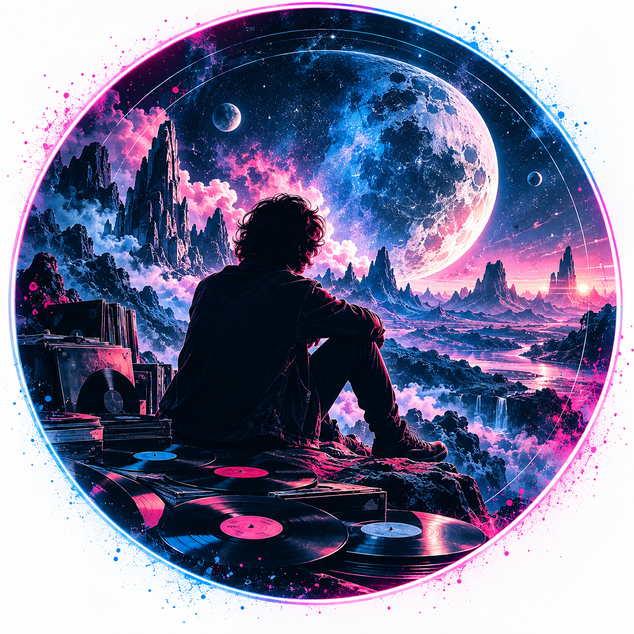 Progressive and art rock inspired artwork for Jacob